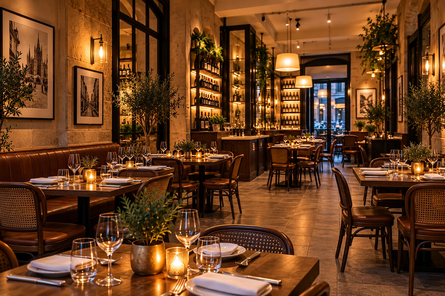 Diseño interior conceptual inspirado en el estilo de Boscos