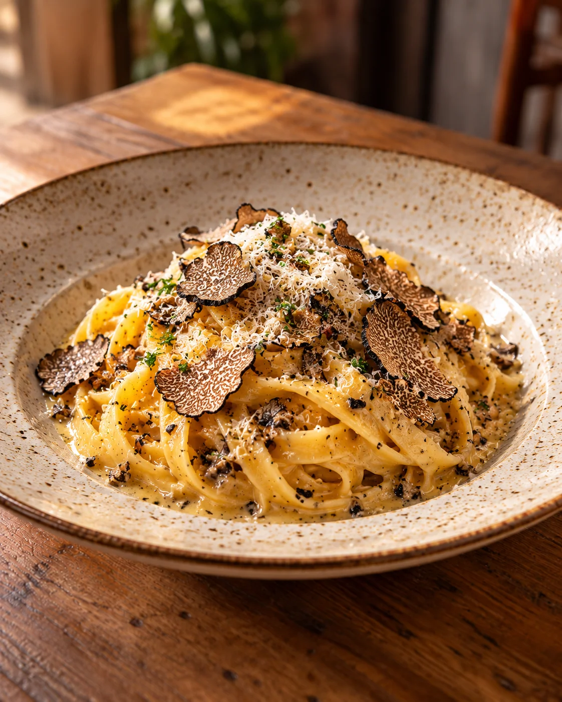 Pasta con trufa
